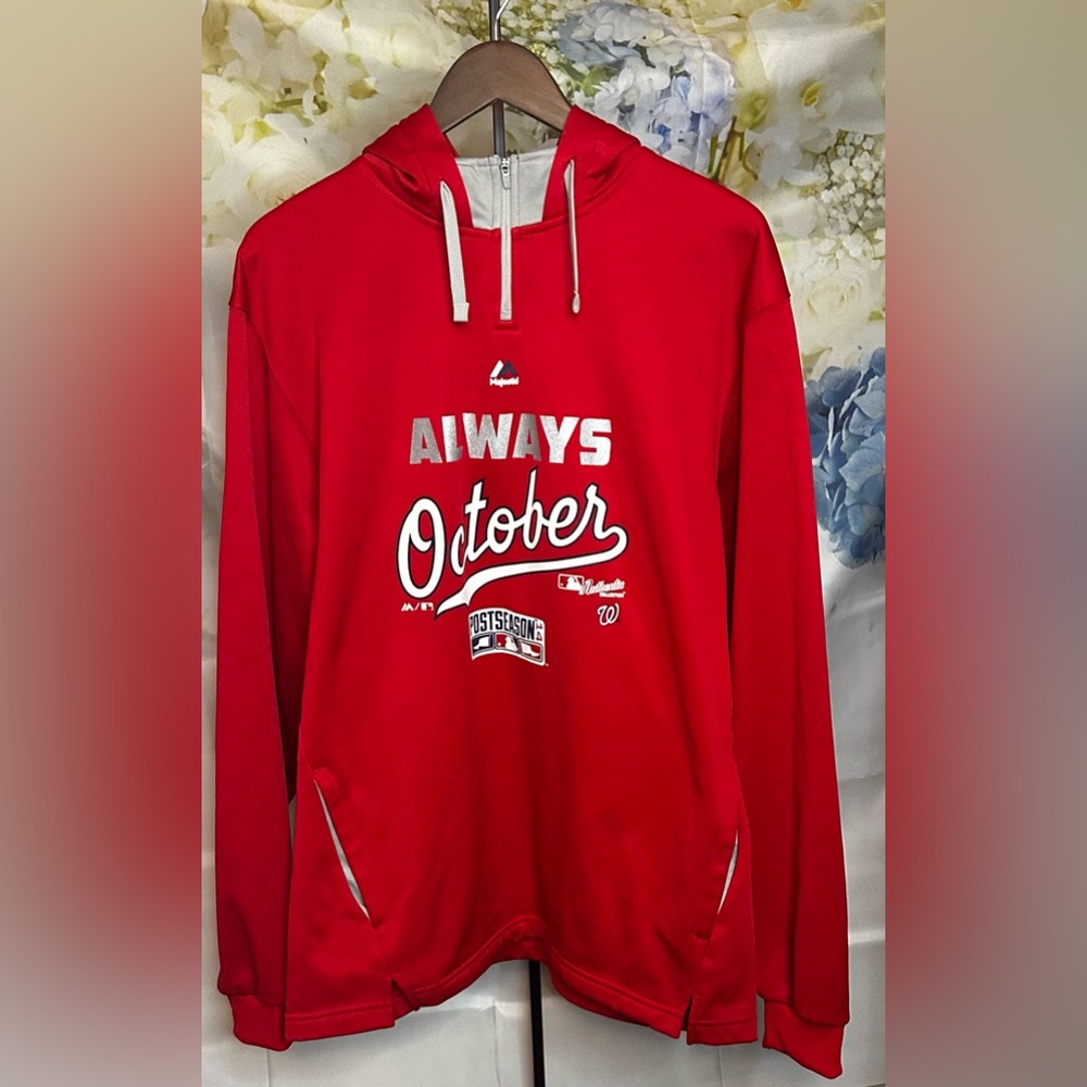 Washington Nationals Always October Mens hoodie‌
